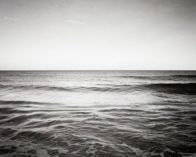 Coastal Black and White Photo Set Beach Ocean Photographs 4 - Etsy