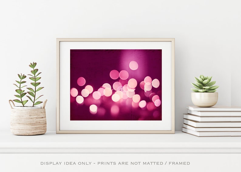 Girls Bedroom Decor Pink Wall Art Girly Wall Art Little Etsy UK