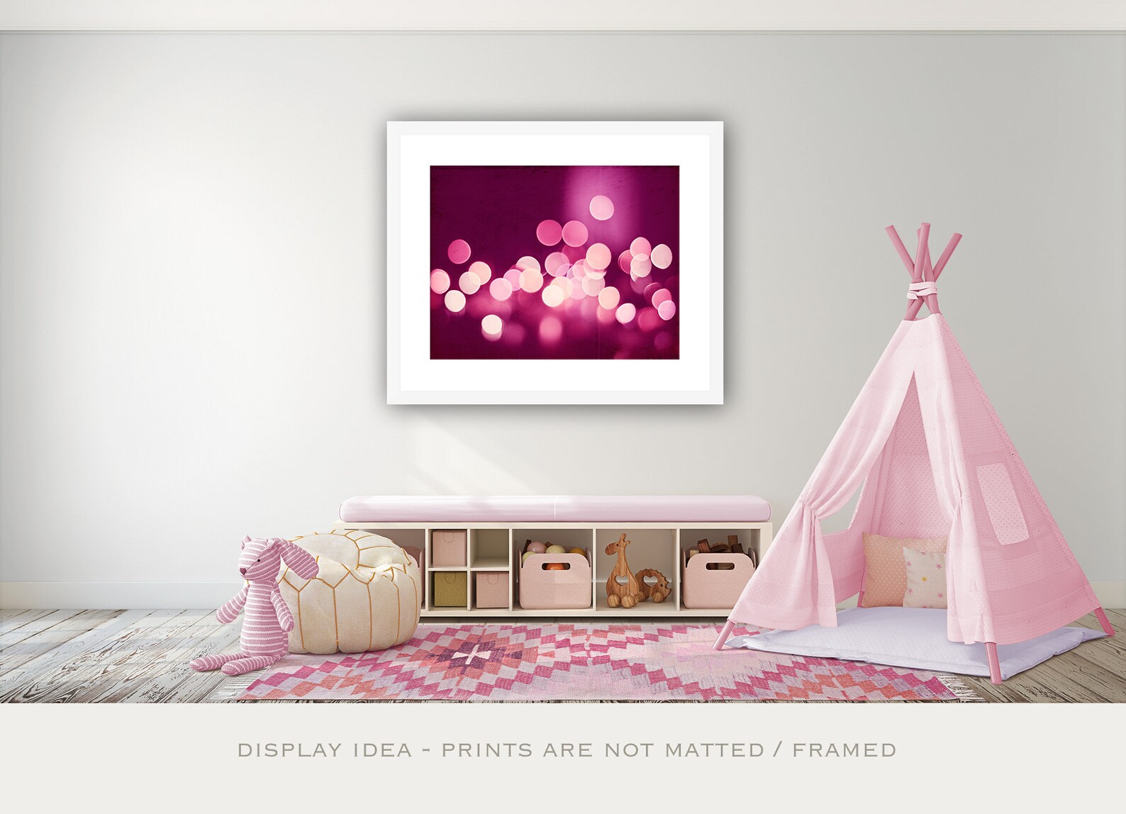 Girls Bedroom Decor Pink Wall Art Girly Wall Art Little | Etsy