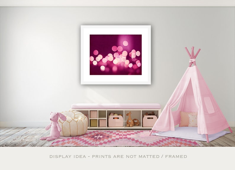 Girls Bedroom Decor Pink Wall Art Girly Wall Art Little Etsy