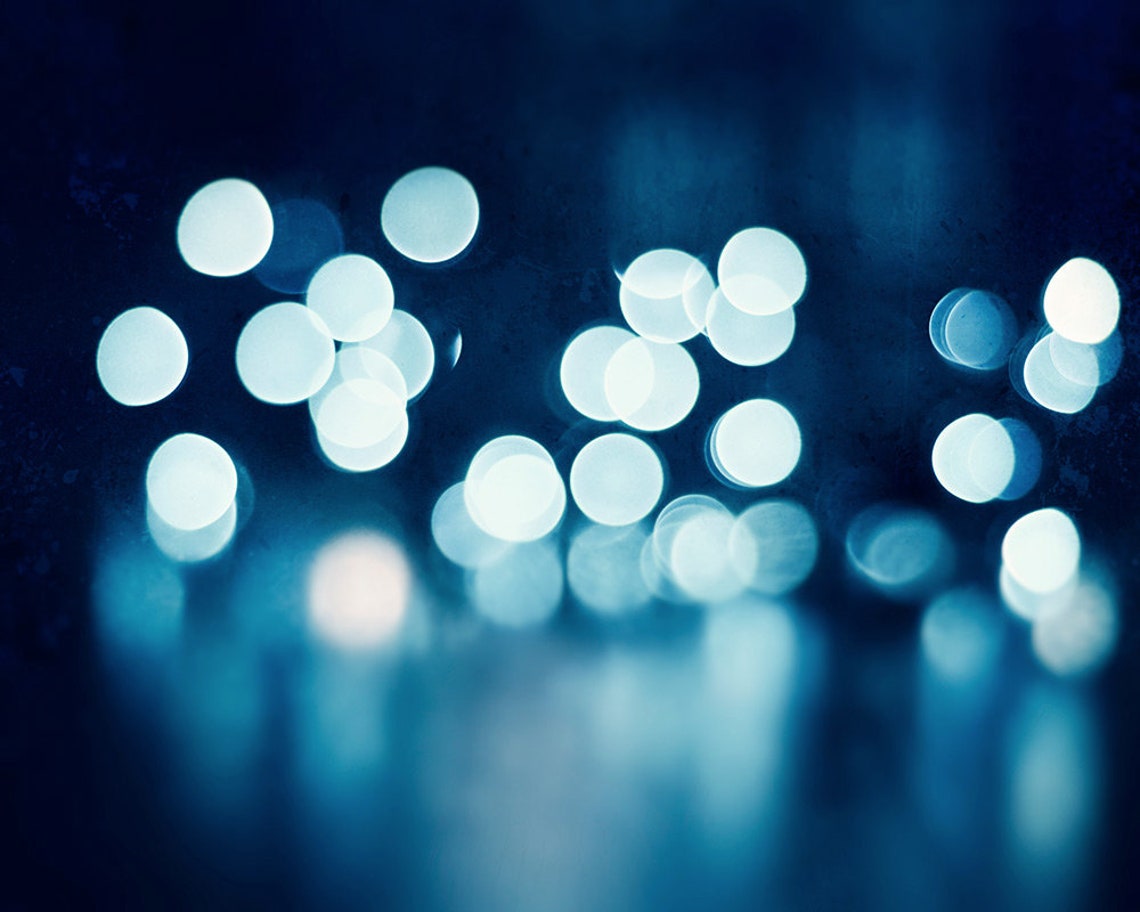 blue bokeh blue bokeh