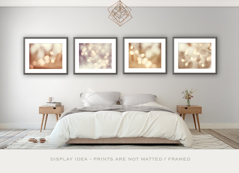 Gallery Wall Art Set of Four Prints Abstract Art Set 4 Piece - Etsy