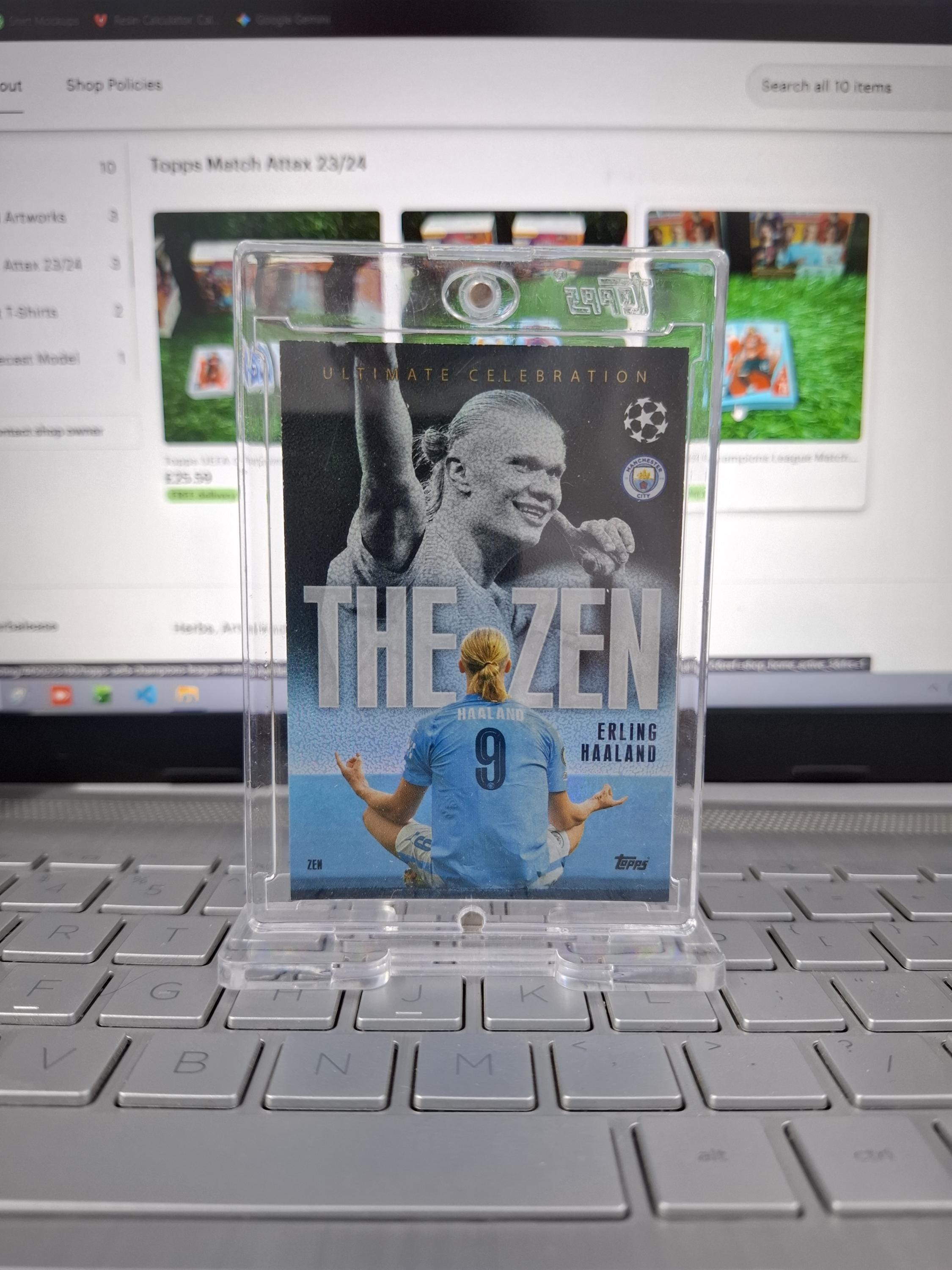 JAMHEADS HAL トレカ Erling Haaland 