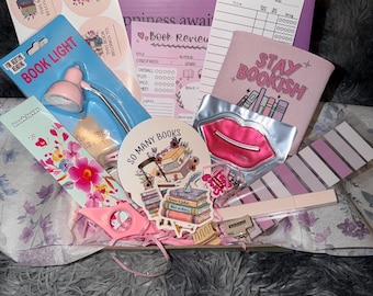 Book Lover-geschenkdoos, essentiële voorzieningen voor een gezellige leessessie
