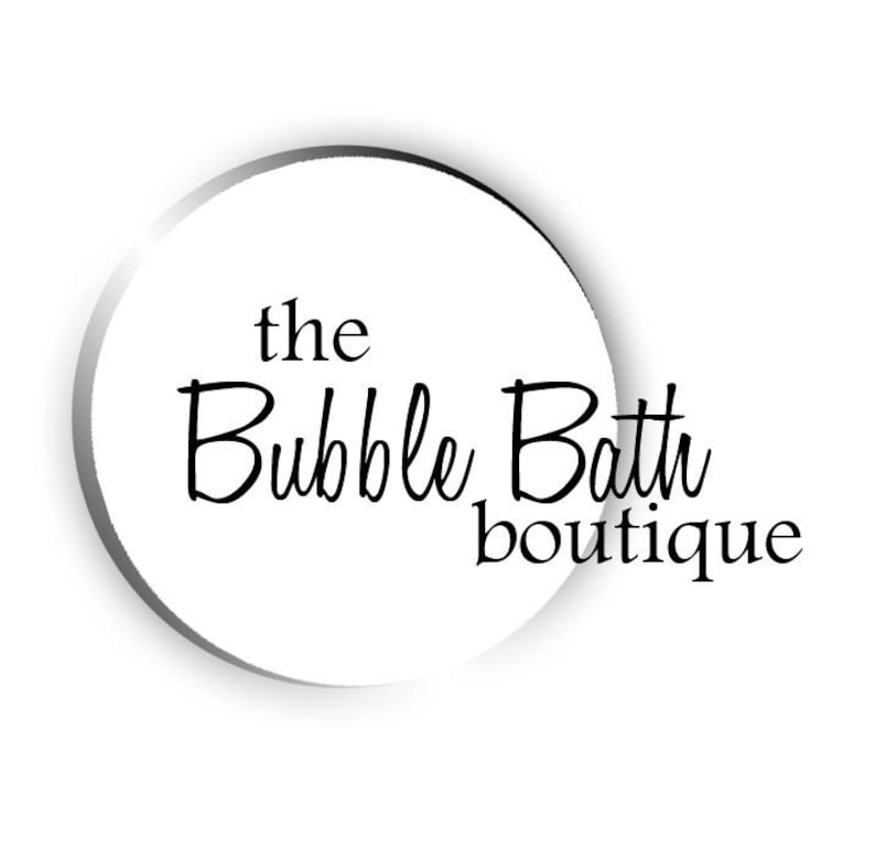 A Bubble Bath Logo A Premade Logo for Scented and Handmade Etsy