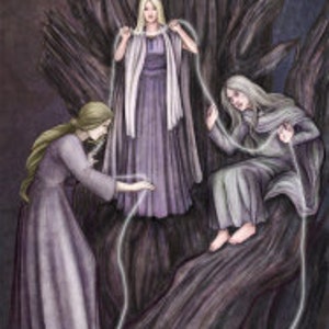 Nornir Prayer Card