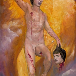 Antinous the Liberator Prayer Card