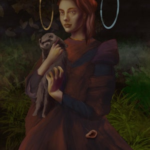 Aine prayer card