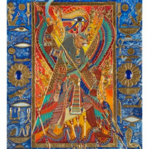 Sekhmet Prayer Card