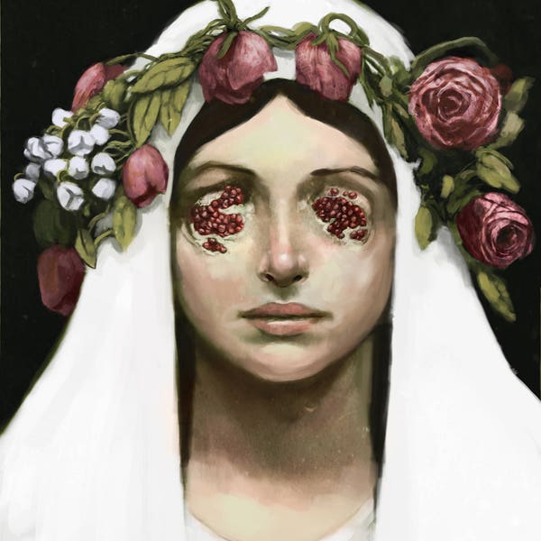 Persephone Prayer Card