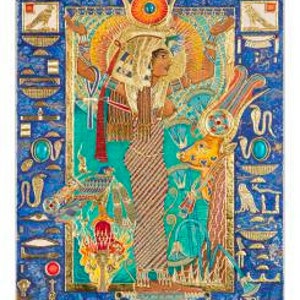 Hathor Prayer Card