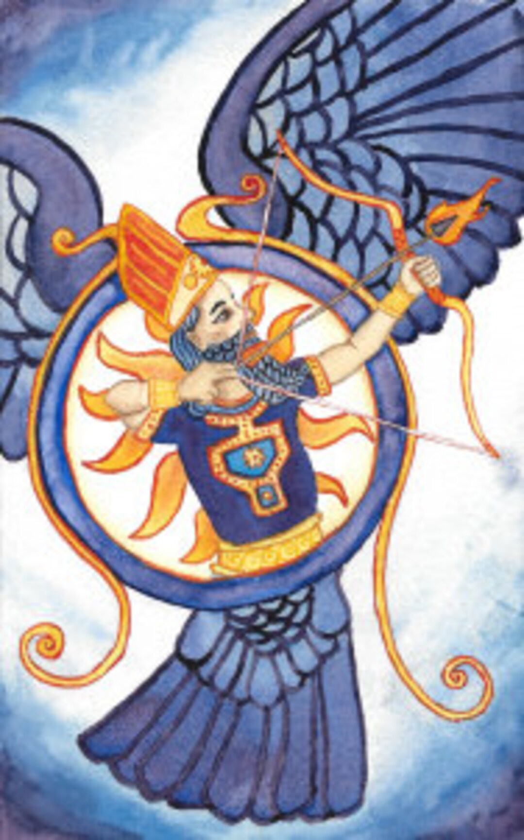 Assur Prayer Card - Etsy