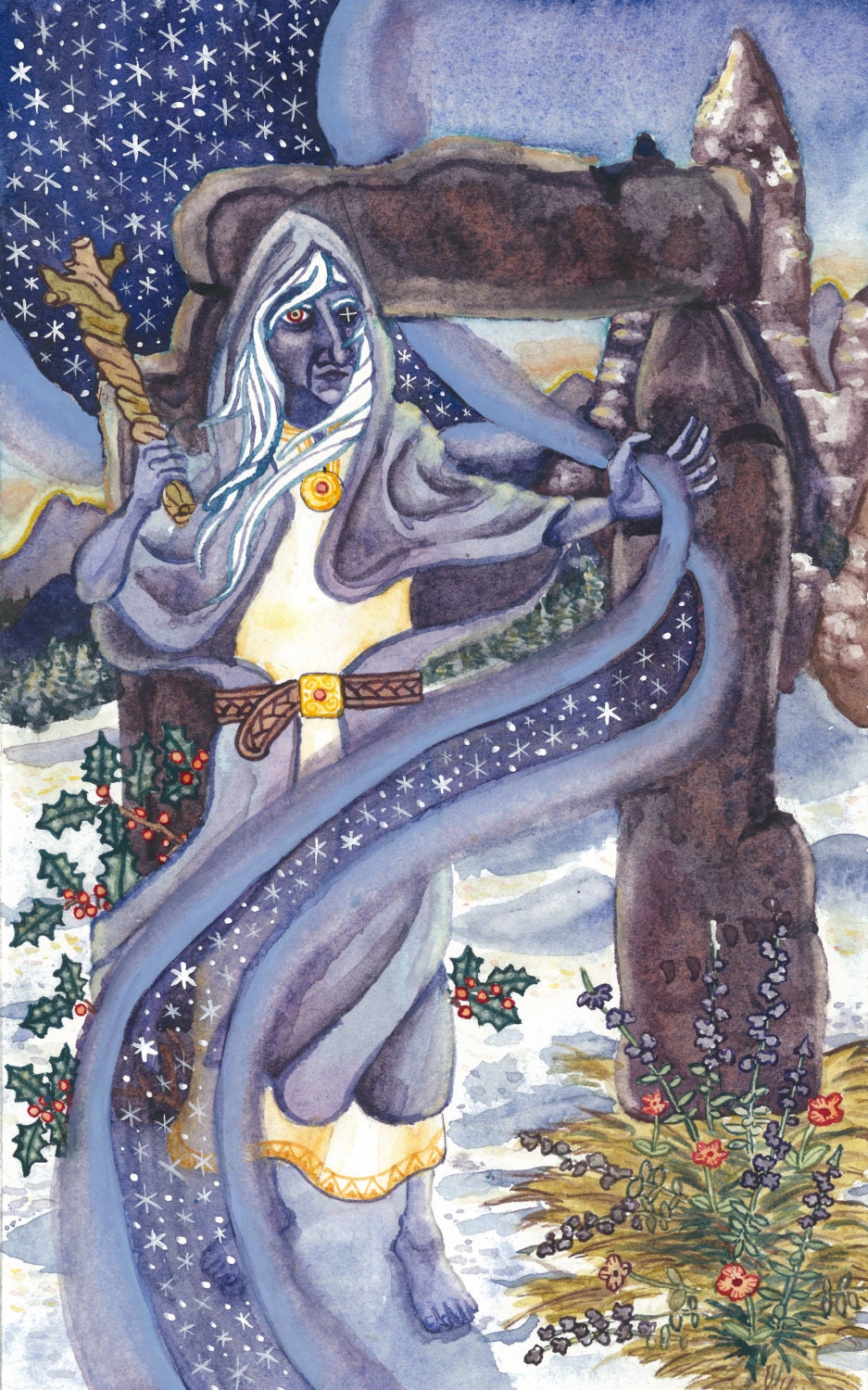 Cailleach Prayer Card