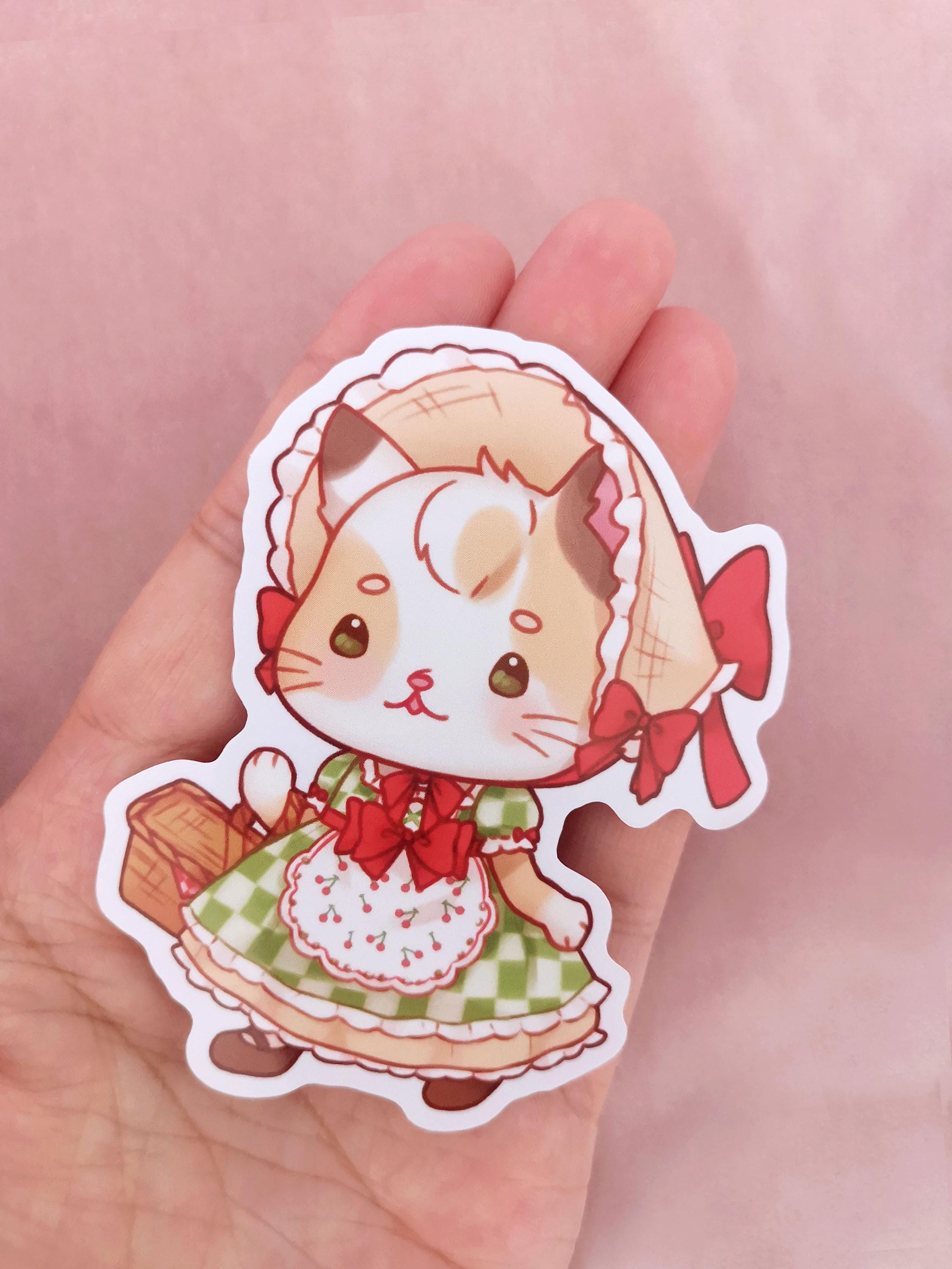 Bunbun and Neko: Vinyl Sticker - Etsy