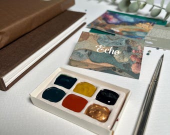Ceramic Palette Refillable – Watercolor Gift for Grounded Souls (Schimincke Horadam)