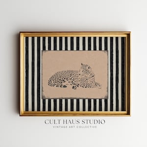 Leopard Statement Wall Art Printable (Digital Download)