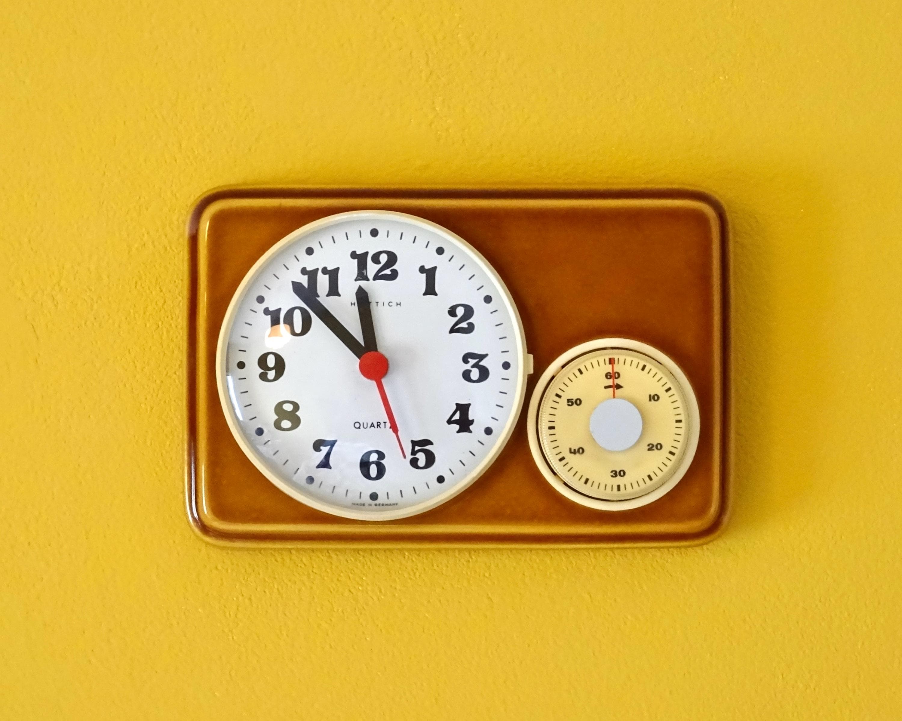 Hettich Wall Clock - Etsy