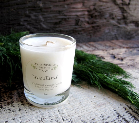 VOTIVE Candle Coconut Wax Massage Candle with Essential oils Etsy