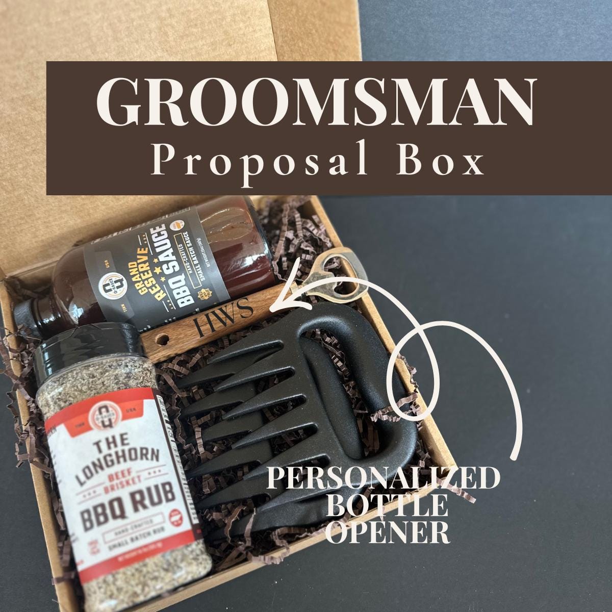 Personalized Groomsmen Proposal Gift Box Will You Be My Groomsman Best Man Card BBQ Survival Kit Personalized Groomsmen Proposal Gift Box Will You Be My Groomsman Best Man Card BBQ Survival Kit