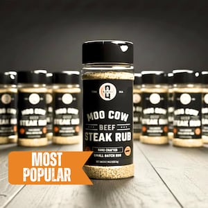 Competition Style Meat Seasoning Blend for Steak Rub for Charcoal Grill Spice Blend for Beef Dry Rub for Smoker Gift for Dad Grill Master