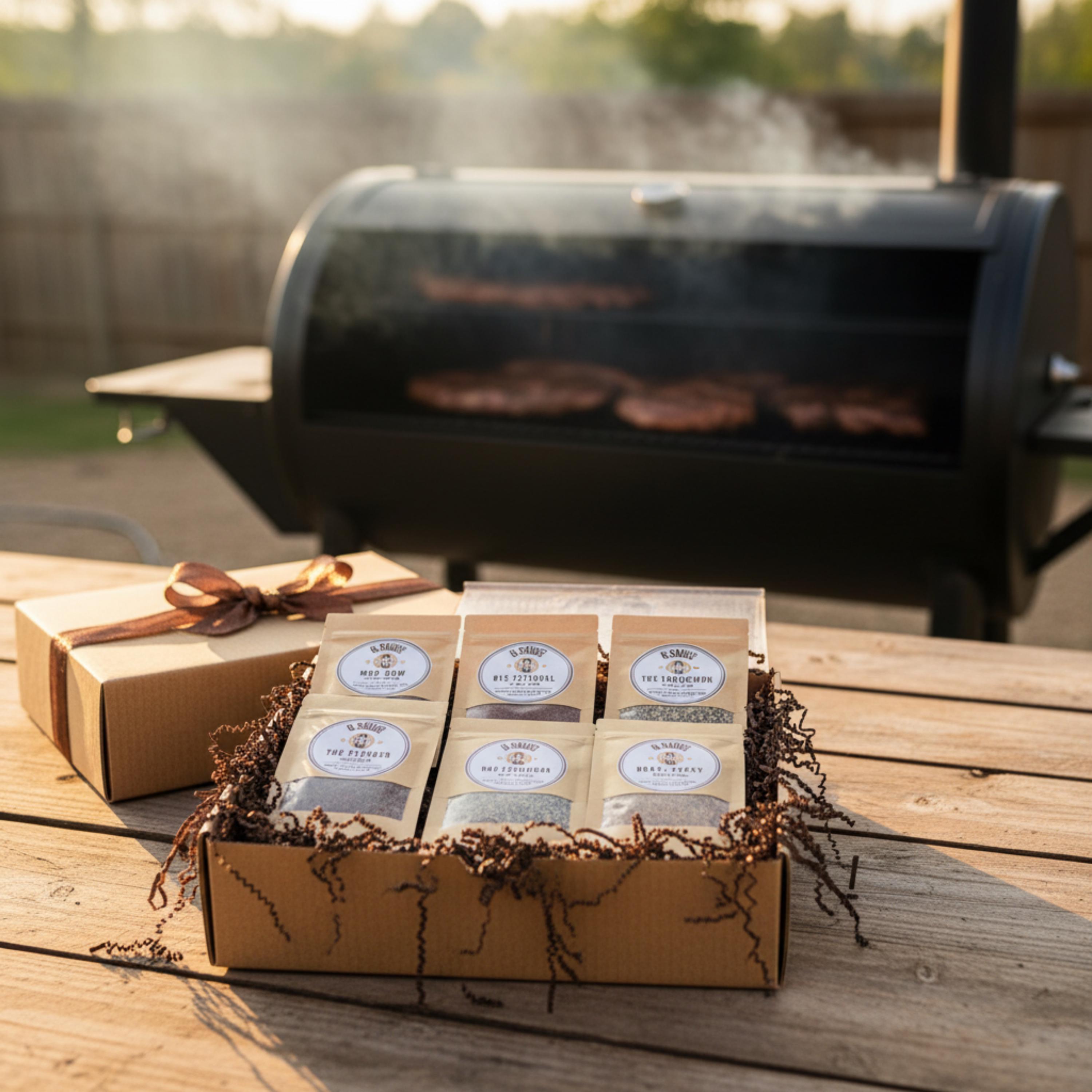 Seasoning Gift Set Bbq Dry Rub Assortment Sample Pack Herbs and Spices ...