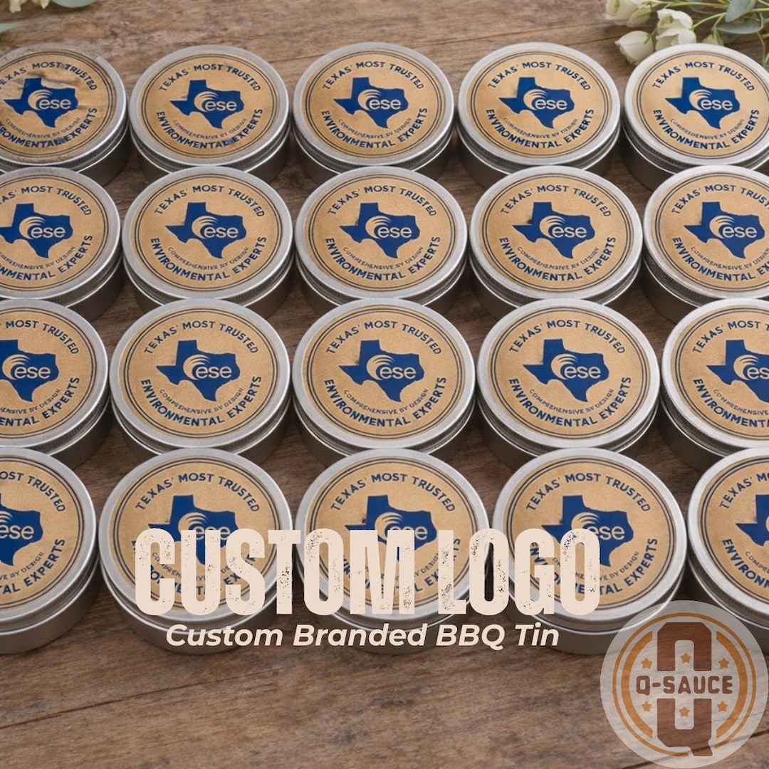 Custom BBQ Rub Trade Show Promotional Item Corporate Event Client ...