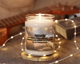 Cozy Comfort Candle | Warm & Peaceful Home Gift | 9 oz Hyggelig Candle