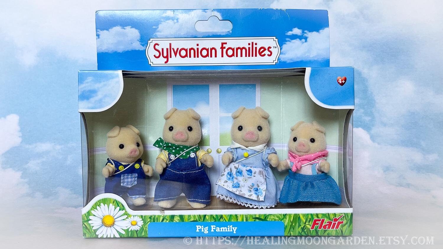 Sylvanian families pig family sale
