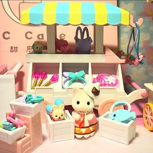 Sylvanian Families Calico Critters Darling Ducklings Baby