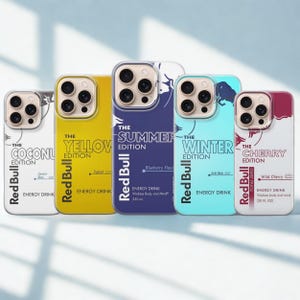 Red Bull Phone Case | Energy Drink Inspired Cover