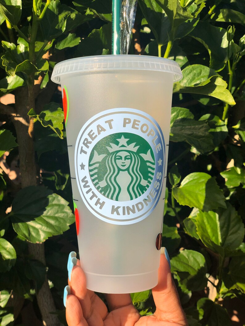 Harry Styles Thin Line Inspired Starbucks reusable cold