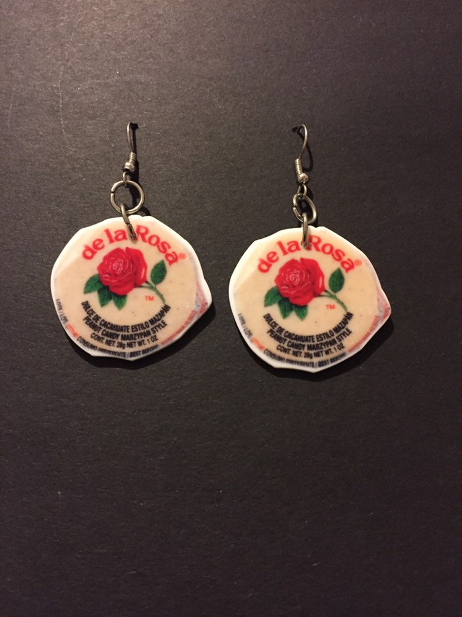 Mexican Candy Mazapan peanut Candy Dangle Earrings Etsy