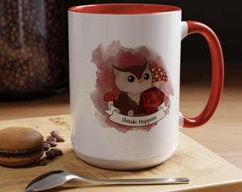 Shitake Happens - Chibi Owlbear Mug