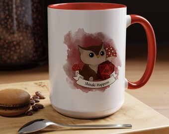 Shitake Happens - Chibi Owlbear Mug