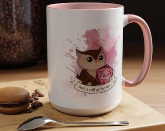 Just a Roll of the Die - Chibi Owlbear Mug