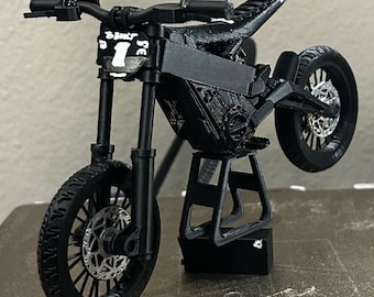 New Trail Bike Showcase Electric Mini Dirt Suspension Bike .stl File Instant Download