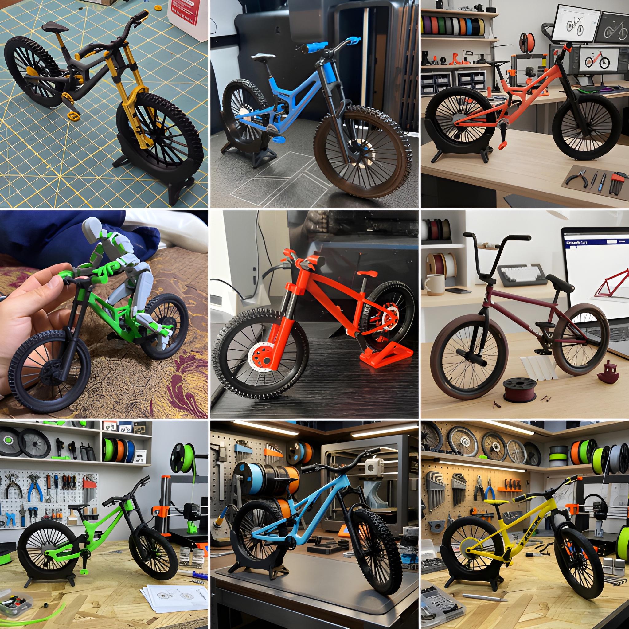 Miniature Bmx Bike - Etsy