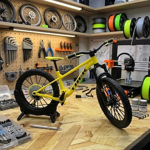 New Trek Inspired Children’s Realistic Mini Cycle Design Bike 3D Model .stl .3mf File Instant Download
