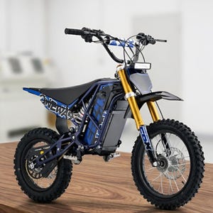 Nueva bicicleta eléctrica EBOX V3 72RS, modelo 3D realista todoterreno de alta calidad (archivo .stl), descarga instantánea.