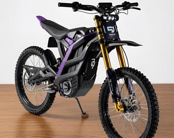 New 79BIKE-Falcon Pro Finger Bike Electric Dirt Motocross Off-Road Ride Adventure Toy Bike 3D Model .stl File Instant Download