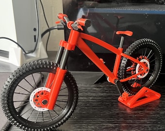 New Frost & Violet Model Full Suspension Hardtail Mountain Bike 3D Model .stl File Instant Download