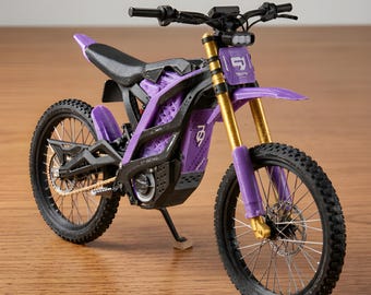 New 79BIKE-Falcon Pro Finger Bike Electric Dirt Motocross Off-Road Ride Adventure Toy Bike 3D Model .stl File Instant Download