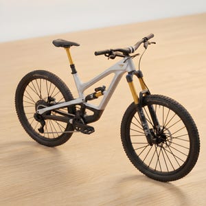 Nouveau vélo Capra Enduro YT Pro Race Descents, piste technique, jouet rapide et stable modèle 3D .obj, .mtl, .gltf, .usdz, .glb, fichier à téléchargement immédiat