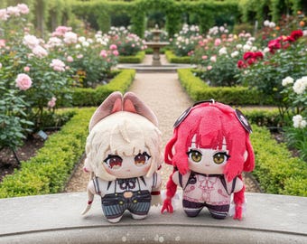 Zenless Zone Zero Plush Doll: Star-body 10cm Alice and Yuzuha - Etsy