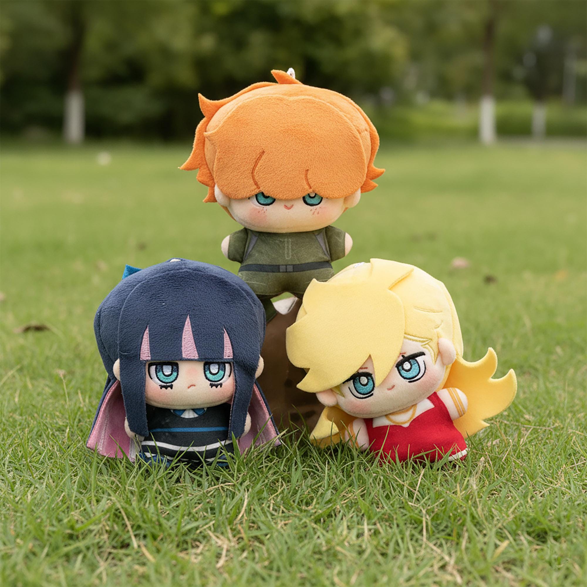 Panty & Stocking Plush Keychain｜mini Anime Dolls 10cm