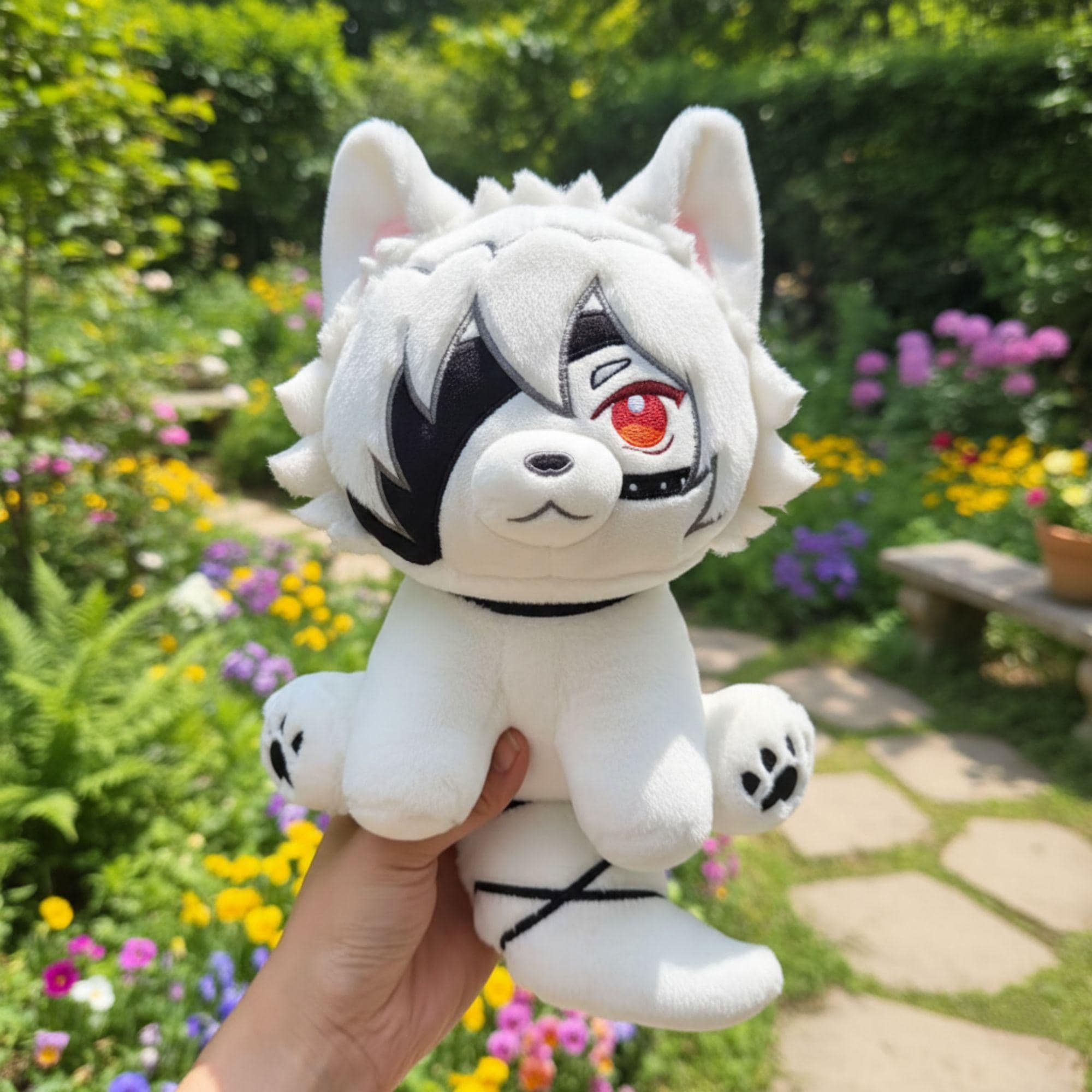 Lycanroc Plush Midnight - Etsy