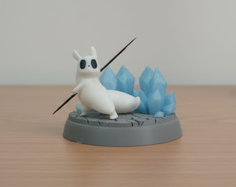 Rain World Slugcat: figurka PLA o wysokości 7,5 cm | podstawa magnetyczna
