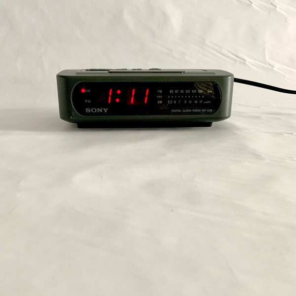 90s Digital Alarm Clock Etsy