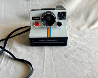 Vintage Polaroid One Step SX-70 Instant Film Land Camera Rainbow Stripe | Polaroid SX-70 Instant Film