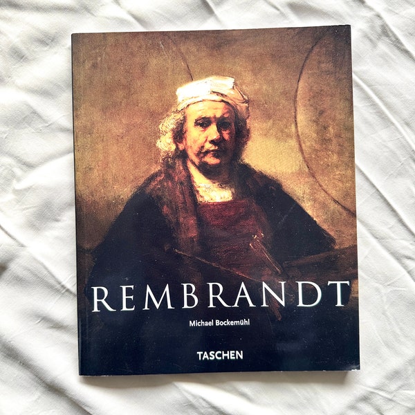 Rembrandt by Michael Bockemühl | Taschen Art Books | Vintage Taschen Book | Taschen Books | Coffee Table Book | Rembrandt Prints | Rembrandt